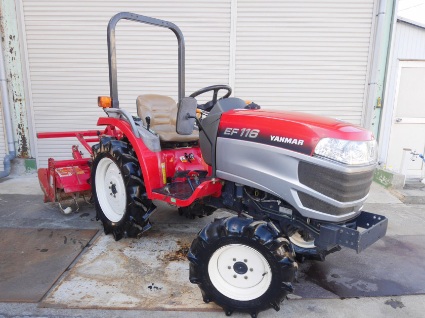 中古販売 ヤンマートラクター EG116 16馬力 36時間 茨城中古農建機販売